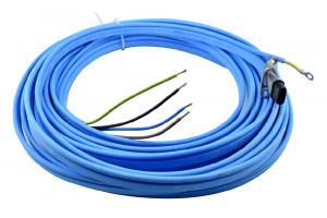 Кабель со штекером 4G1.5 bl fl 10м S для TWU3HS-B