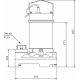 Погружной насос для сточных вод Wilo Drain TS 40/10 3-400-50-2-10M KA.