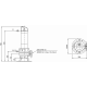 Фекальный насос Wilo REXA FIT V05DA-224/EAD1-2-T0025-540-O